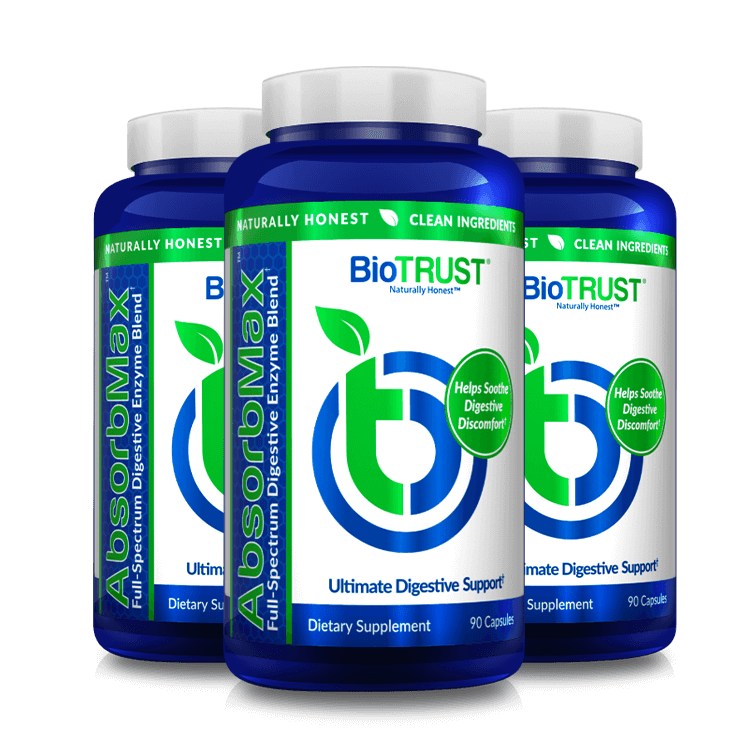 3 bottles of AbsorbMax