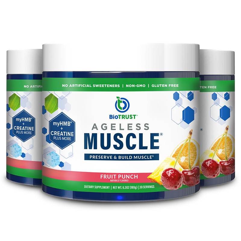 3 jars of Ageless Muscle