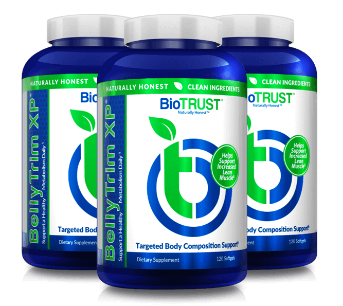3 bottles of BellyTrim XP