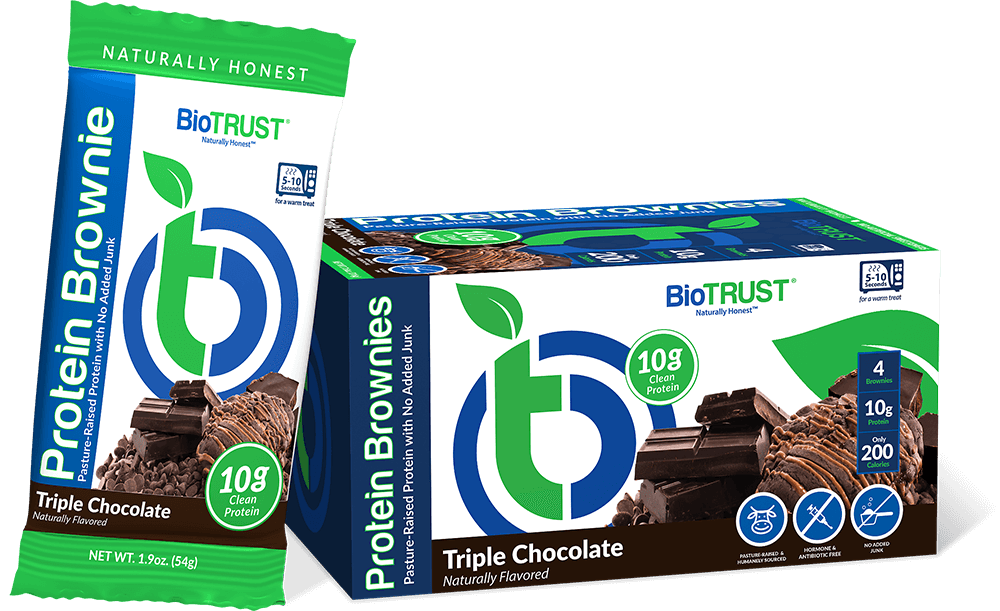 BioTRUST Protein Brownies Triple Chocolate