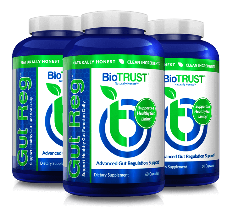 3 bottles of Gut Reg