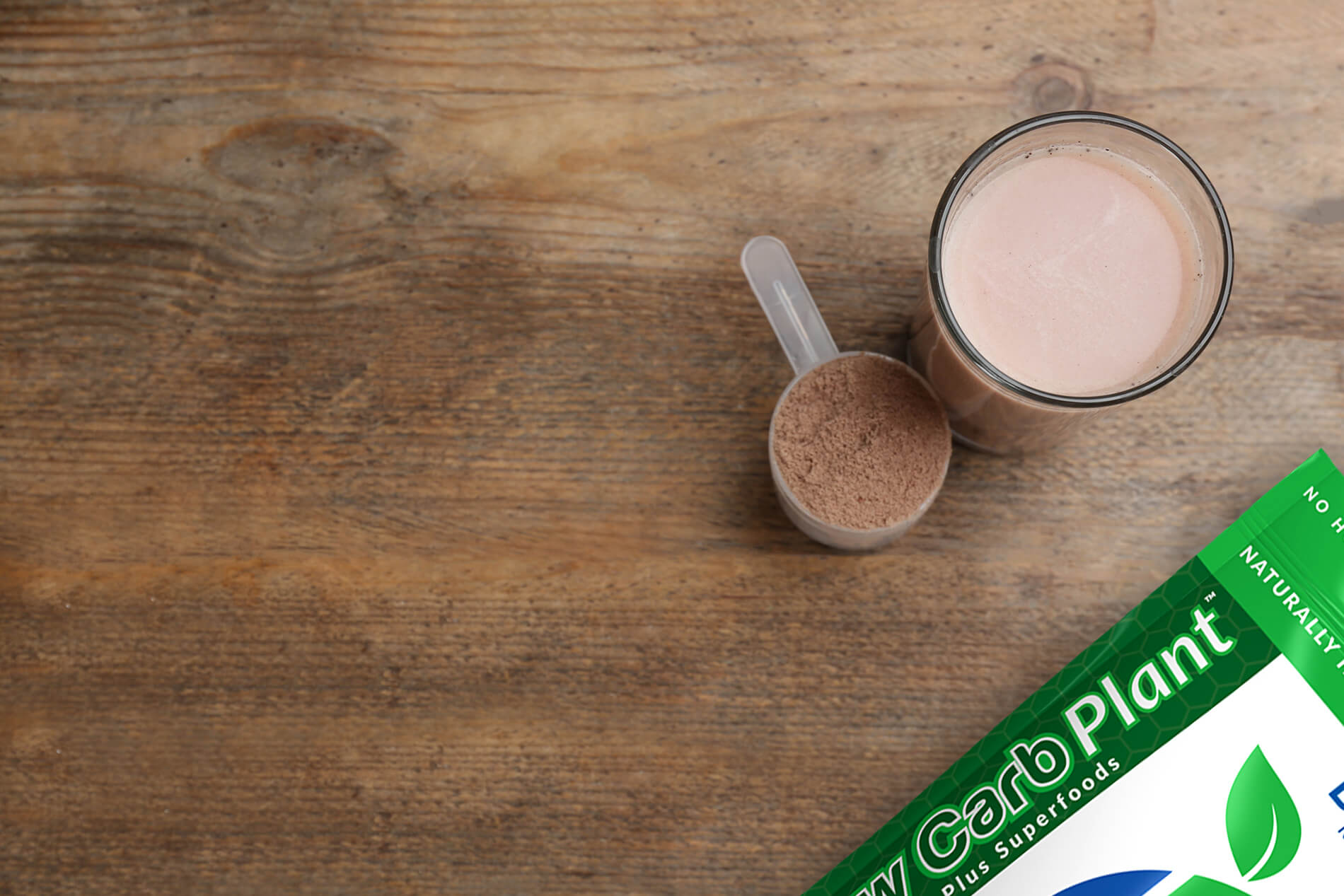 Low Carb Plant Protein chocolate flavor