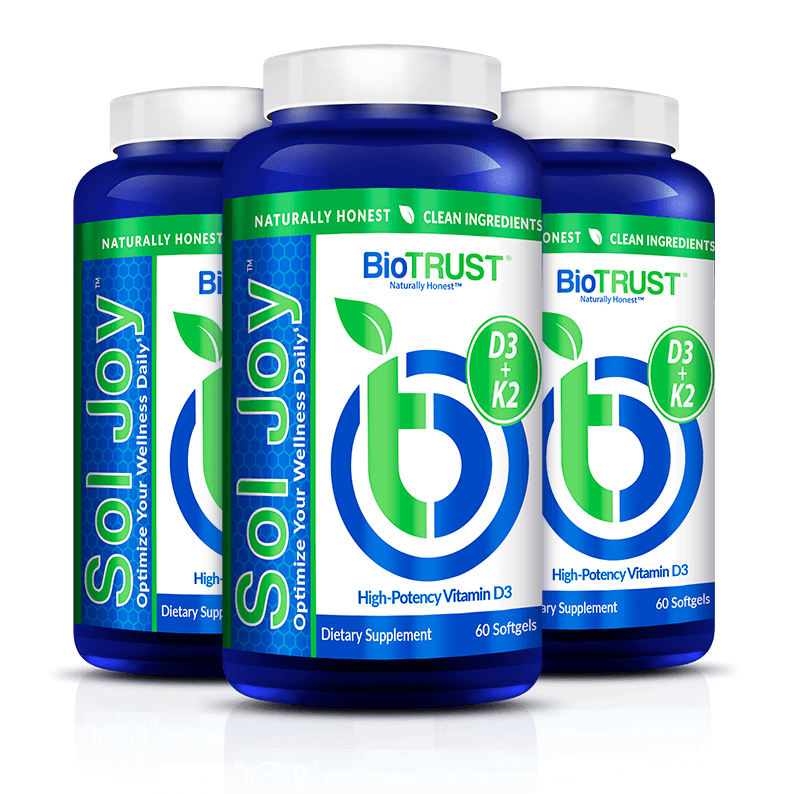 3 bottles of Sol Joy