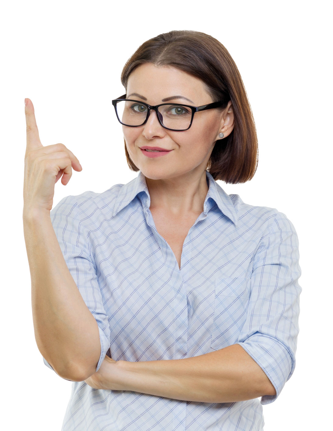 Woman Pointing Finger - 1 problem